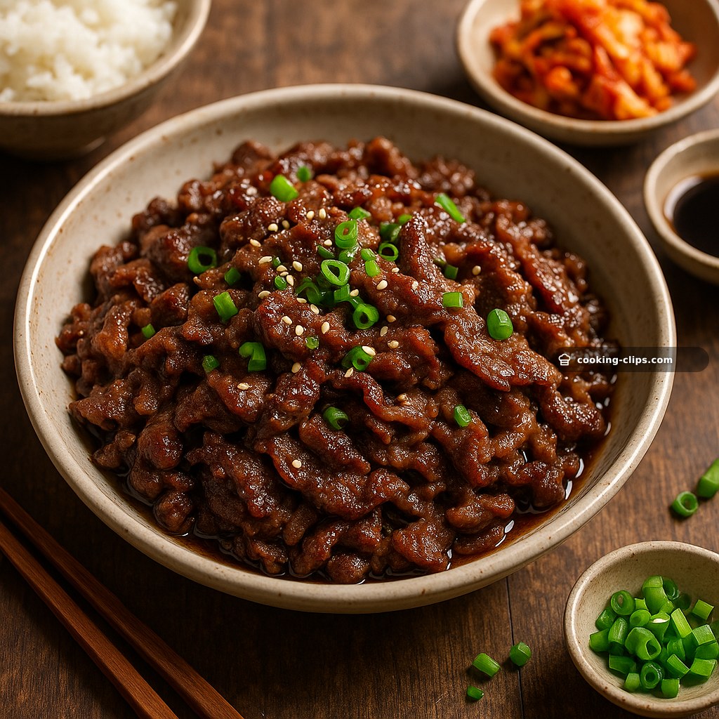 Korean Beef Bulgogi (불고기) — Dinner recipe