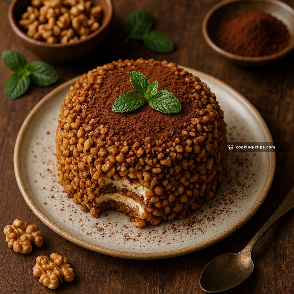 Tiramisù alle Noci (Walnut-Crusted) — Dessert recipe