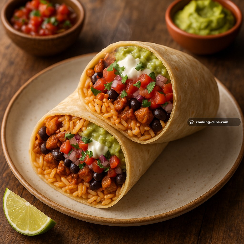 Copycat Chipotle Chicken Burrito — Lunch recipe