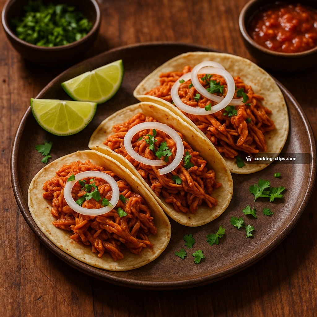 Chicken Tinga Tacos (Tacos de Tinga) — Dinner recipe