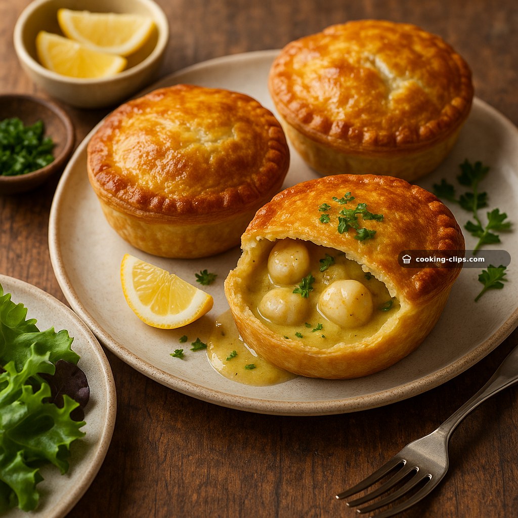 Tasmanian Scallop Pies — Dinner recipe