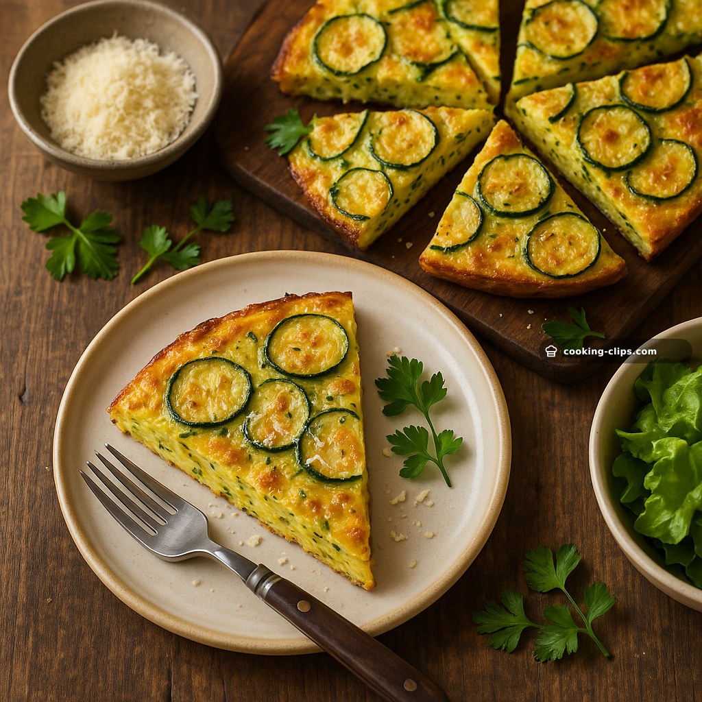 Frittata di Zucchine (Italian Zucchini Slice) — Dinner recipe