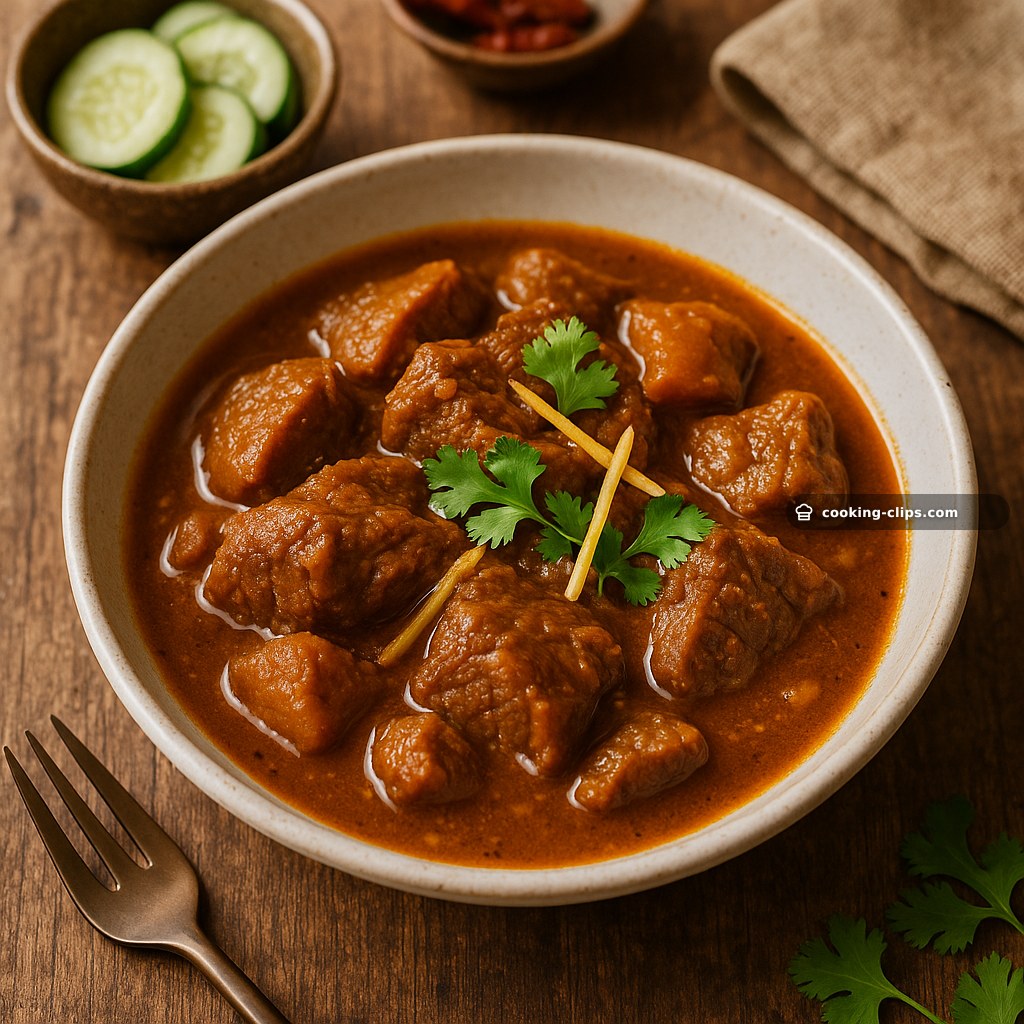แกงฮังเลเนื้อ (Northern Thai Beef Hung Lay Curry) — Dinner recipe