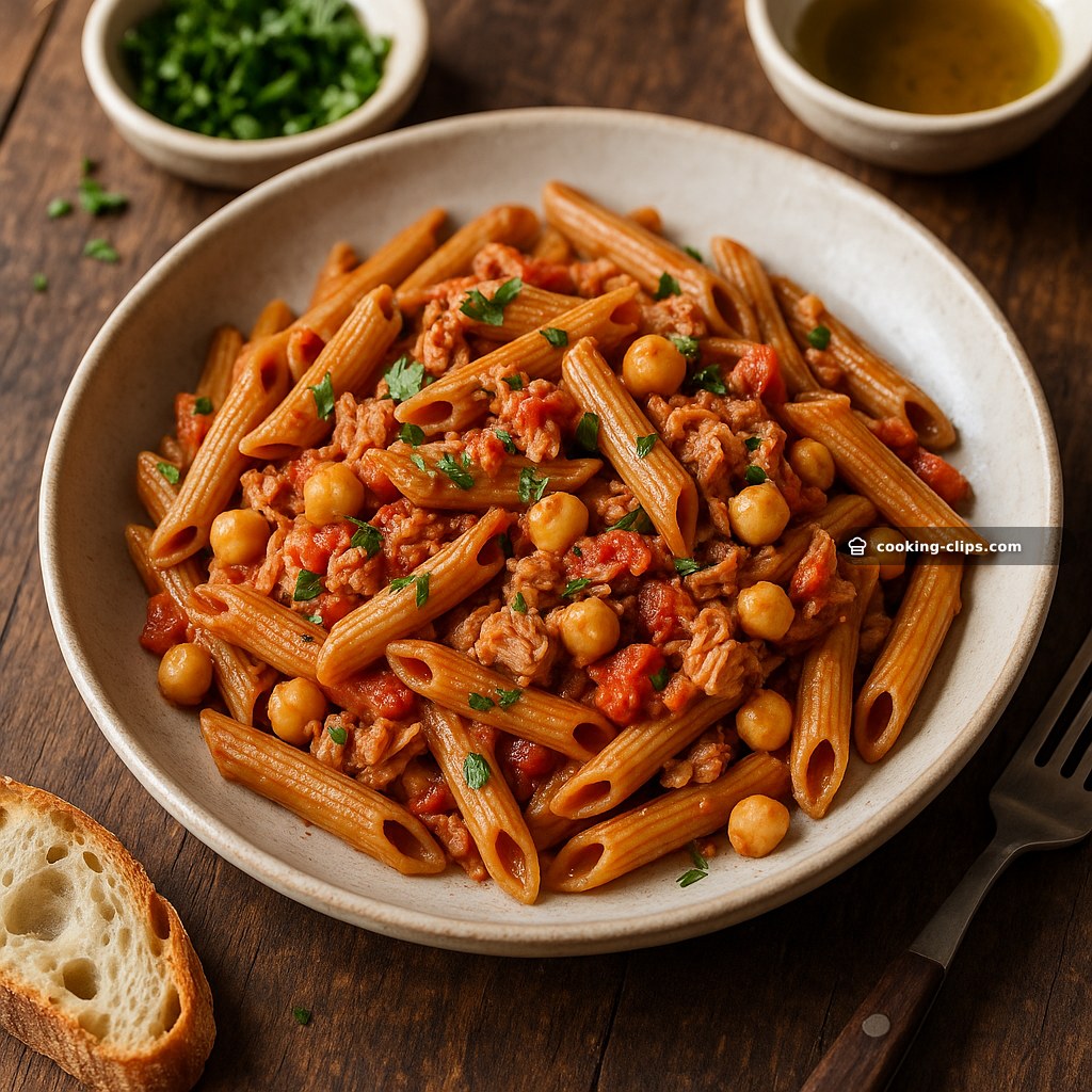 Penne Integrali al Tonno e Ceci (One-Pan) — Dinner recipe