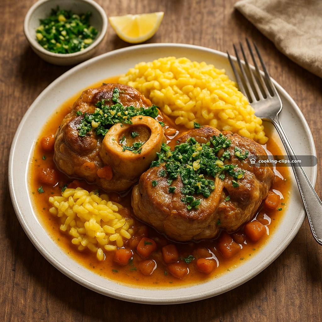 Ossobuco alla Milanese (Pan-Braised) — Dinner recipe